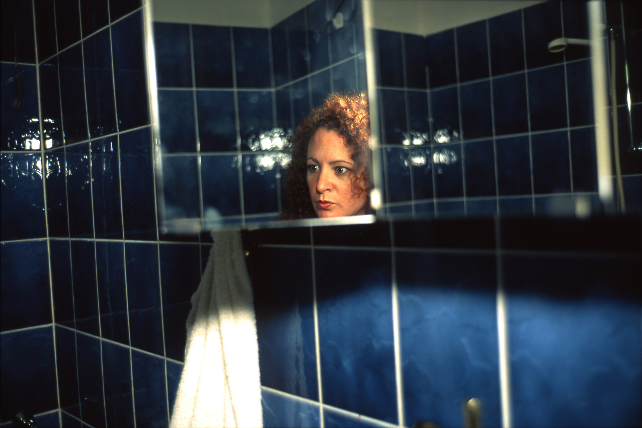 odraz Nan Goldin v zrkadle